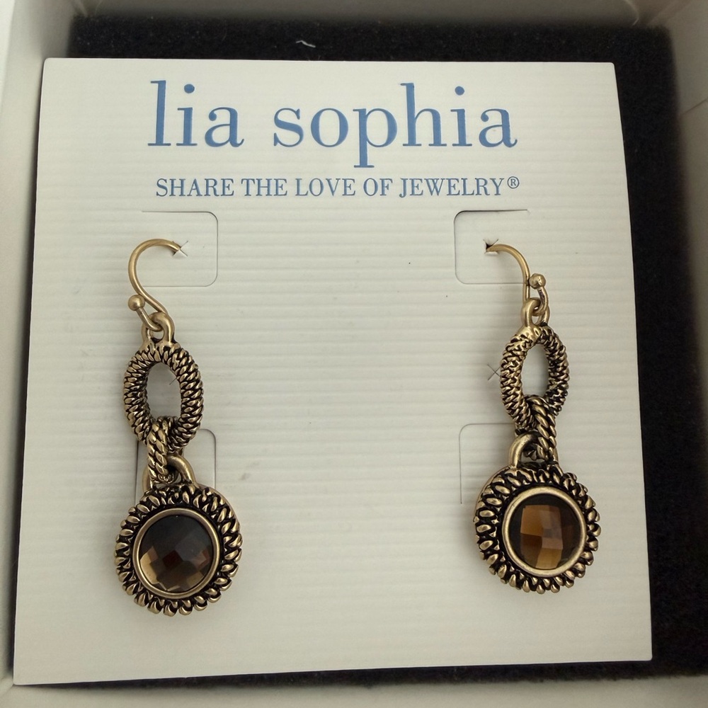 Lia Sophia "Cassava” Earrings